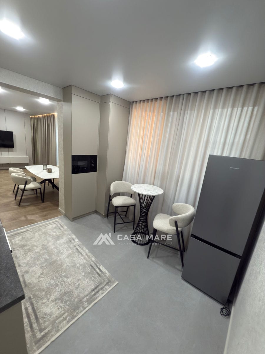 2-комнатная квартира, 72 м², Ботаника, Кишинёв 3