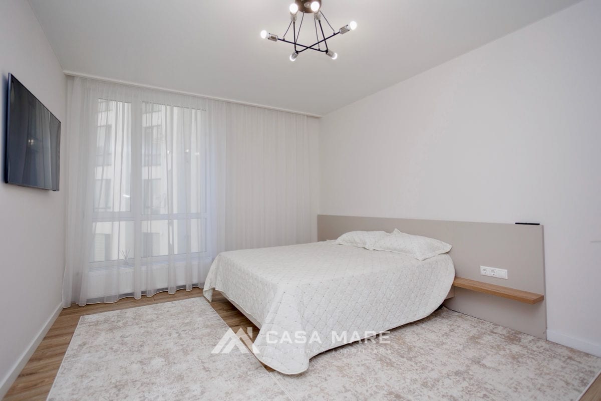 1-комнатная квартира, 46 м², Центр, Кишинёв 2