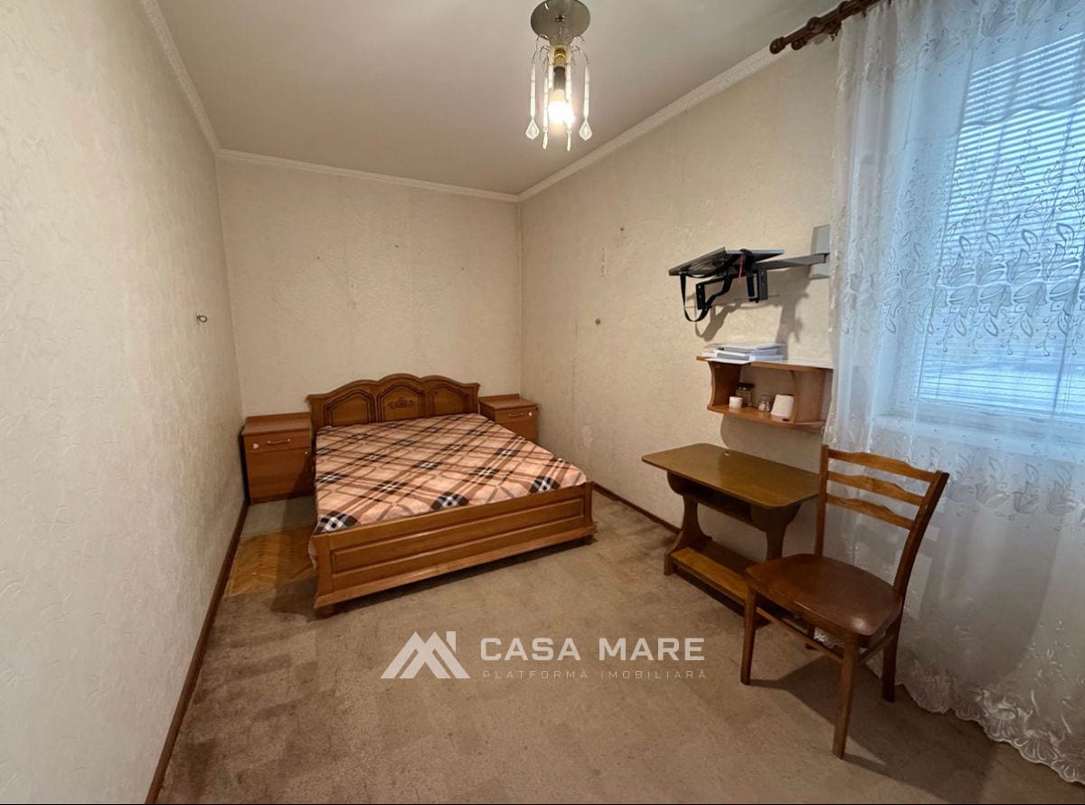 2-комнатная квартира, 58 м², Ботаника, Кишинёв 3