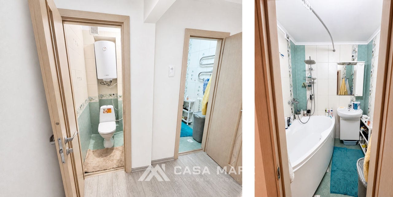 3-комнатная квартира, 72 м², Буюканы, Кишинёв 7