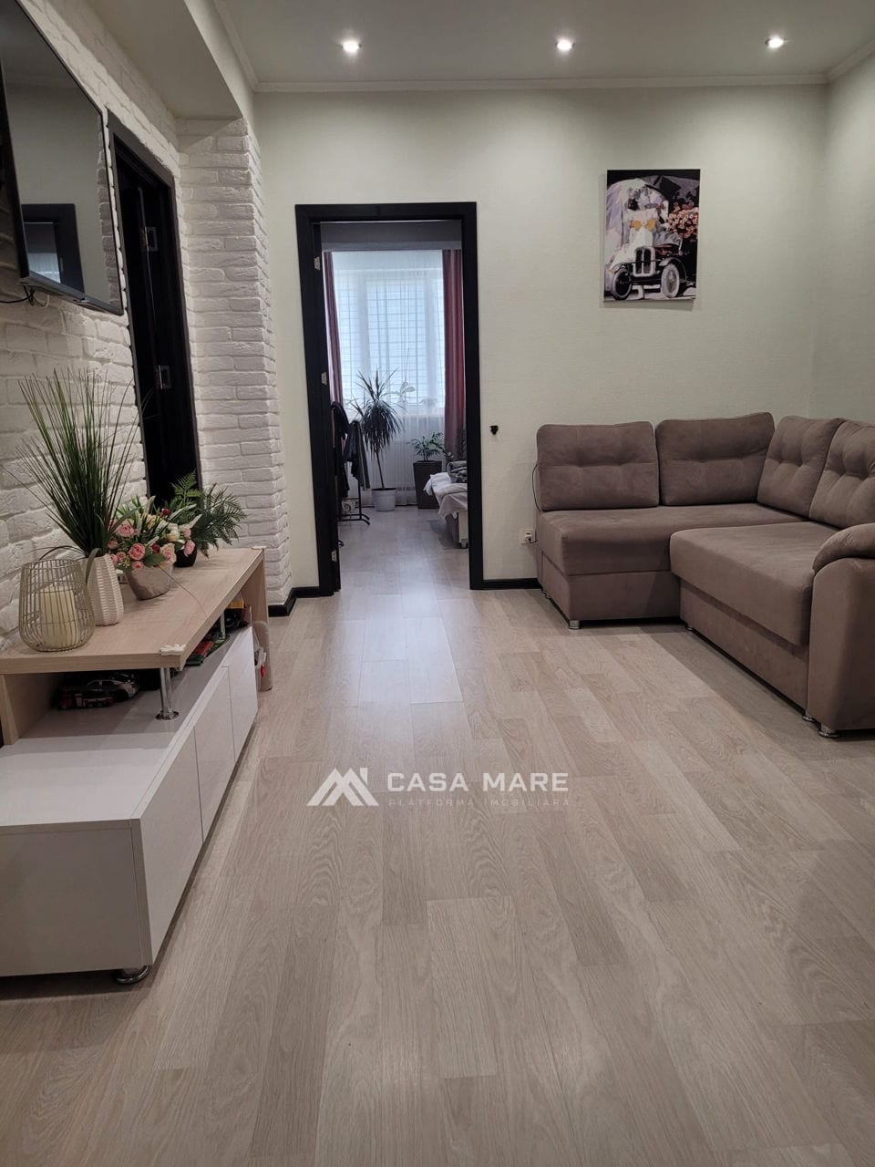 Apartament cu 2 camere, 53 m², Buiucani, Chișinău 2