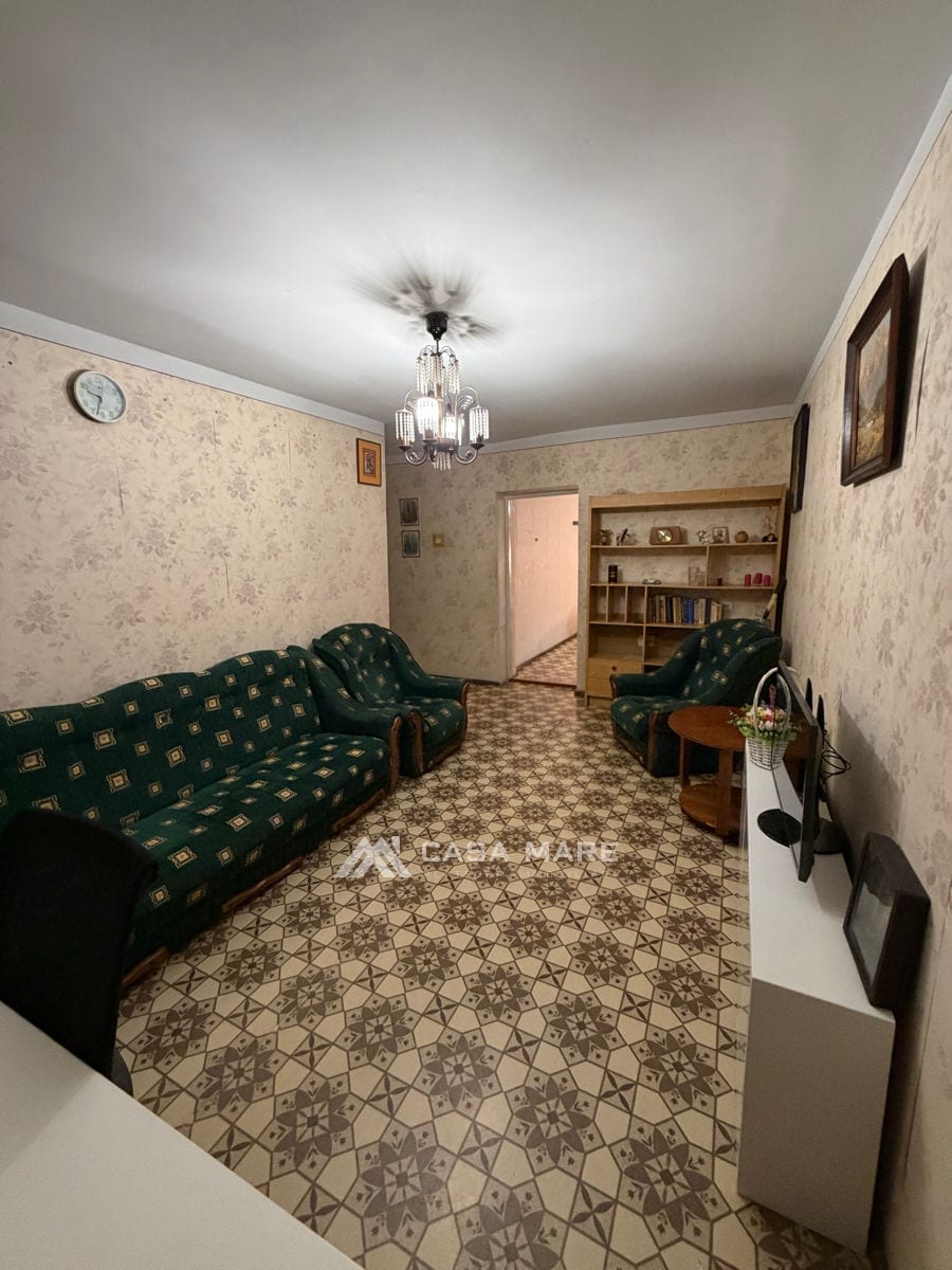 2-комнатная квартира, 50 м², 9 cartier, Bălți 4