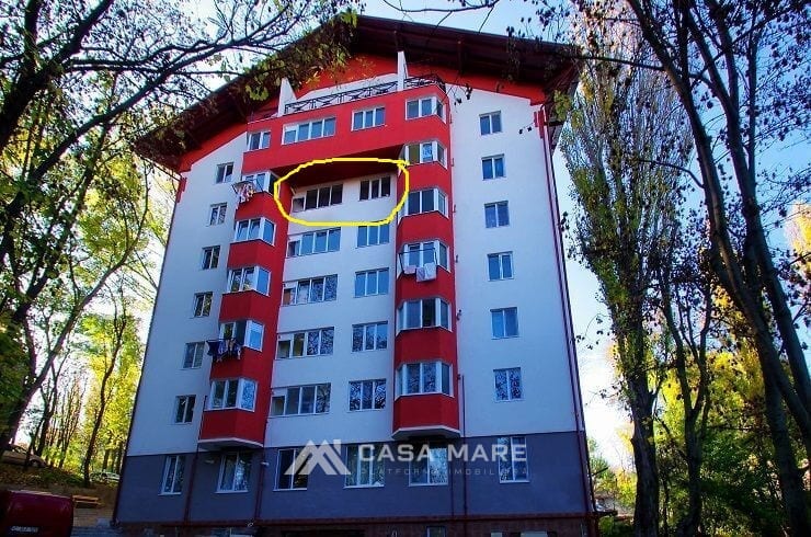Apartament cu 1 cameră, 46 m², Telecentru, Chișinău 10