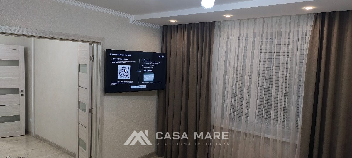 1-комнатная квартира, 46 м², Телецентр, Кишинёв 5