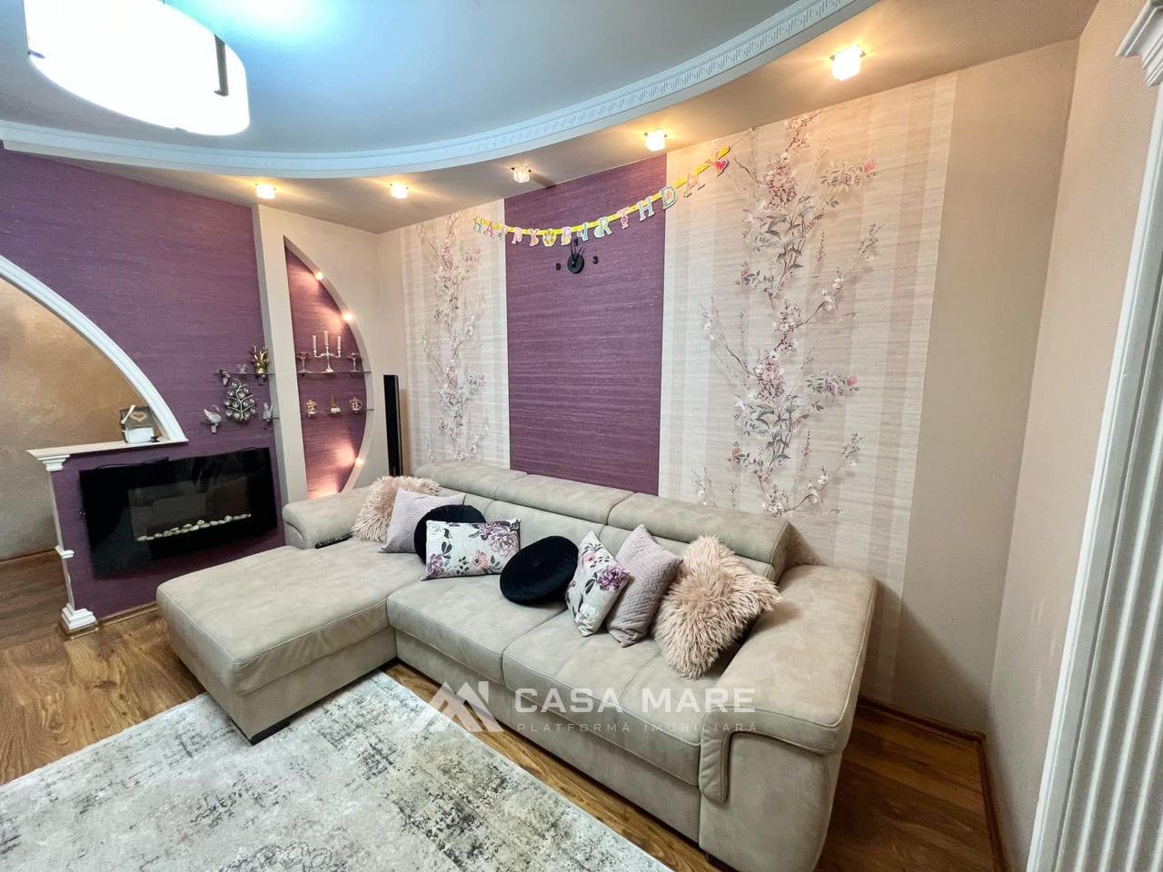 3-комнатная квартира, 72 м², Ботаника, Кишинёв 3