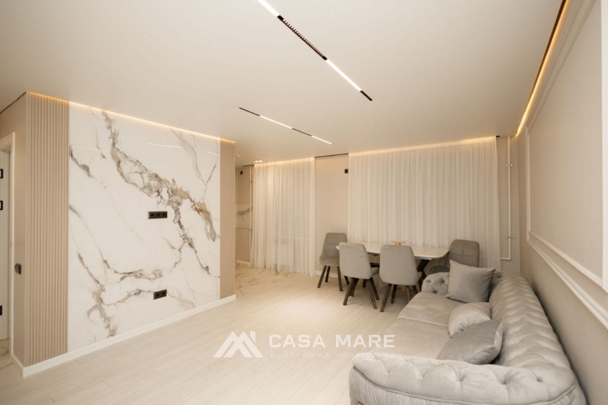 2-комнатная квартира, 47 м², Рышкановка, Кишинёв 5