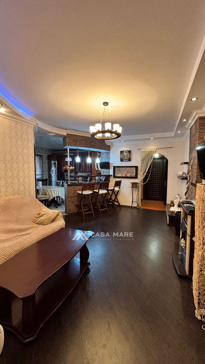 3-комнатная квартира, 87 м², Ботаника, Кишинёв 3