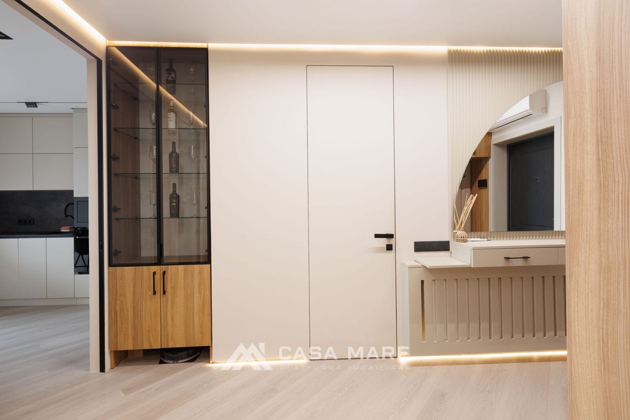 2-комнатная квартира, 78 м², Чеканы, Кишинёв 16