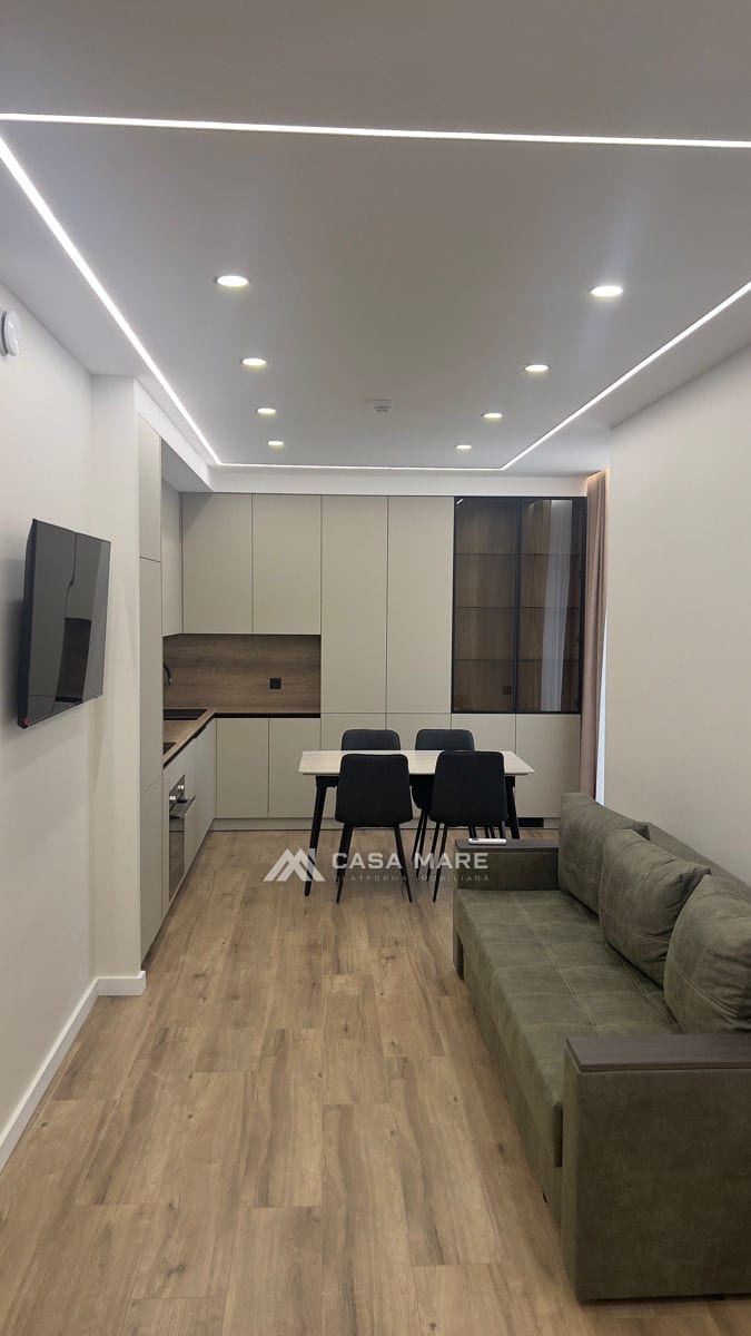 2-комнатная квартира, 66 м², Чеканы, Кишинёв 1