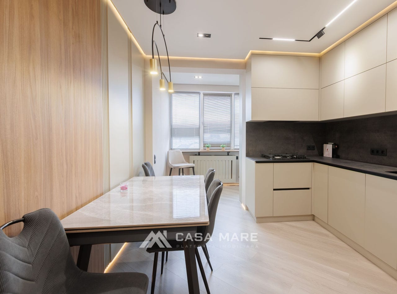 2-комнатная квартира, 78 м², Чеканы, Кишинёв 8