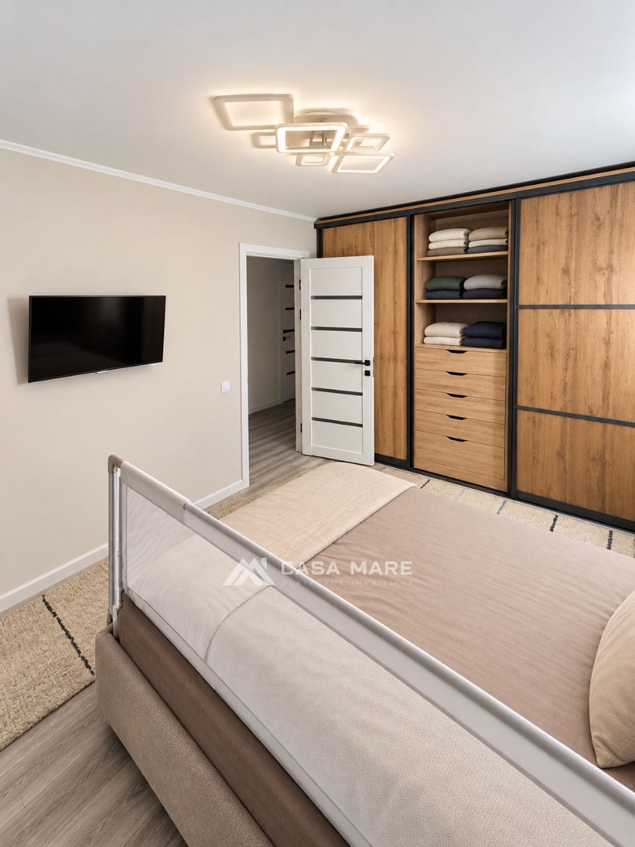 3-комнатная квартира, 84 м², Рышкановка, Кишинёв 3