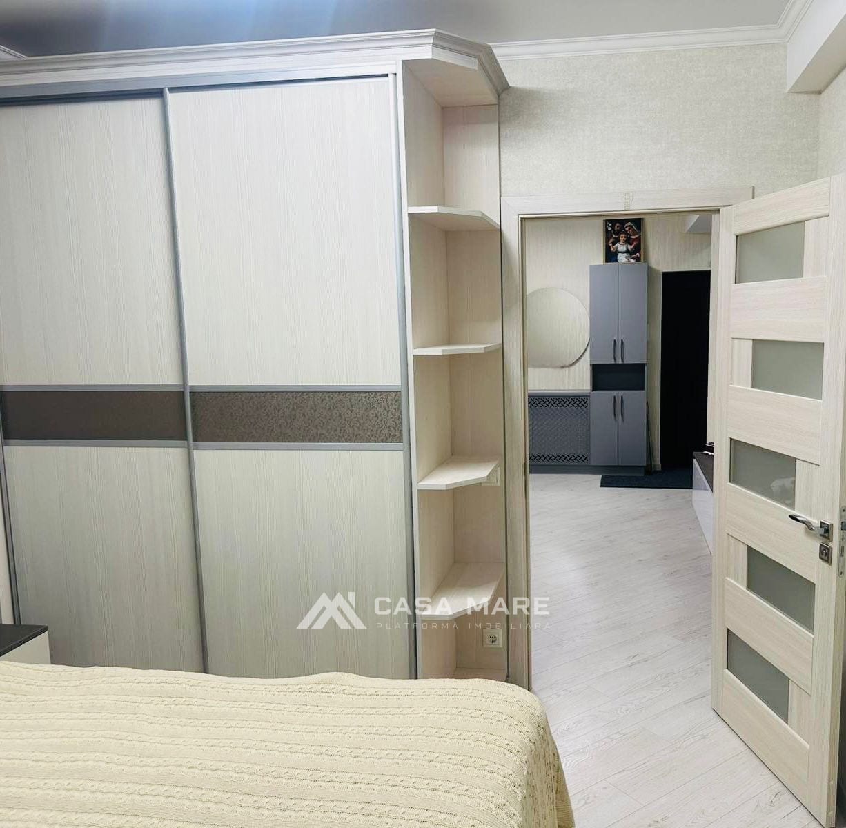1-комнатная квартира, 53 м², Чеканы, Кишинёв 3