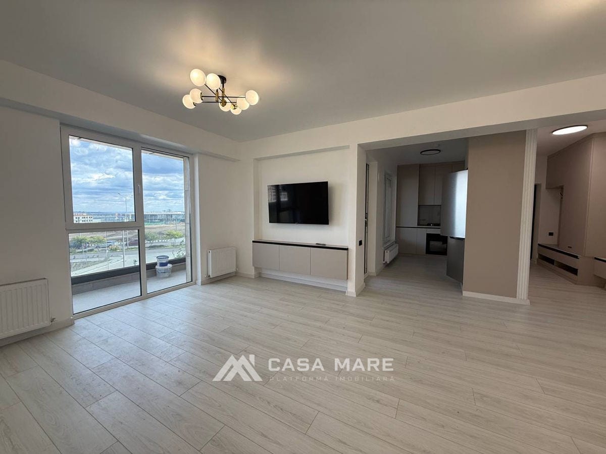 2-комнатная квартира, 89 м², Ботаника, Кишинёв 3