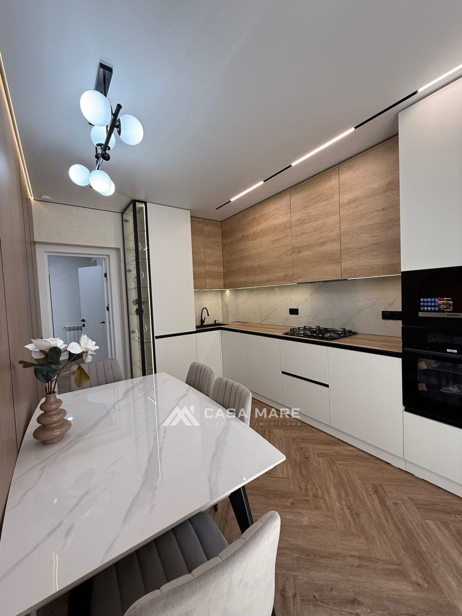 2-комнатная квартира, 73 м², Ботаника, Кишинёв 3