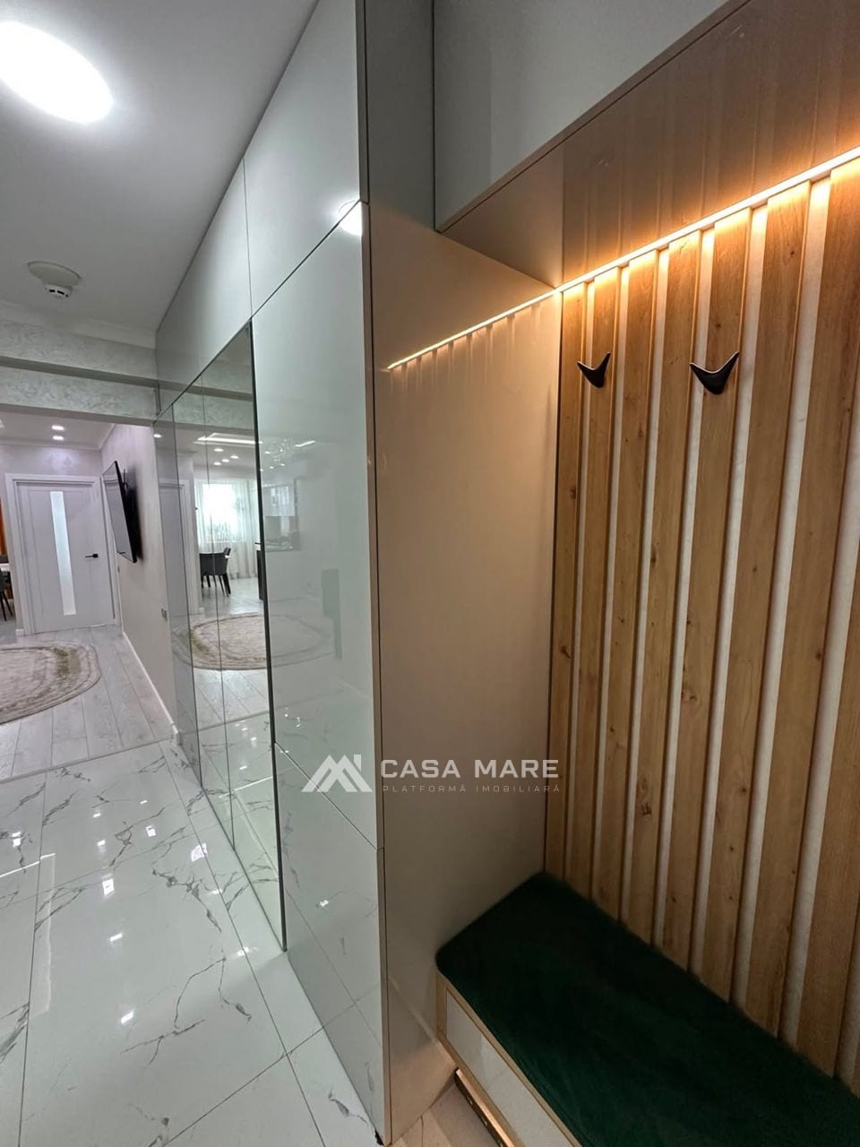 2-комнатная квартира, 66 м², Центр, Кишинёв 4