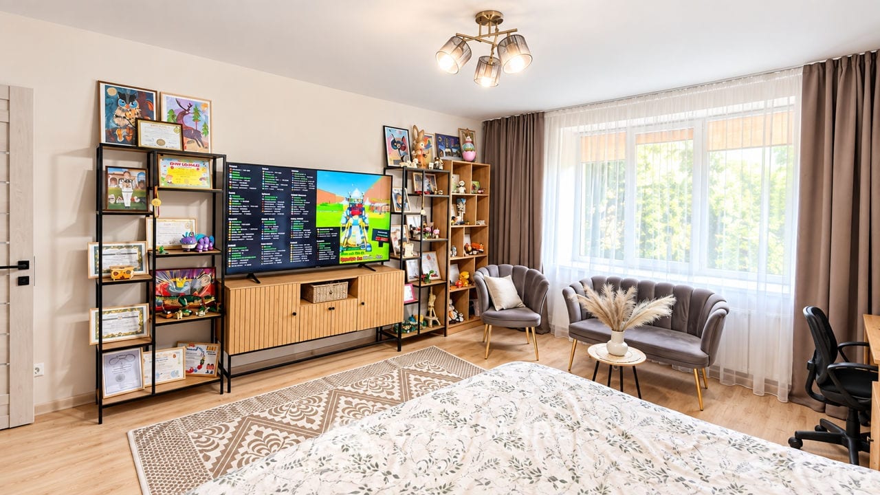 2-комнатная квартира, 70 м², Центр, Кишинёв 4