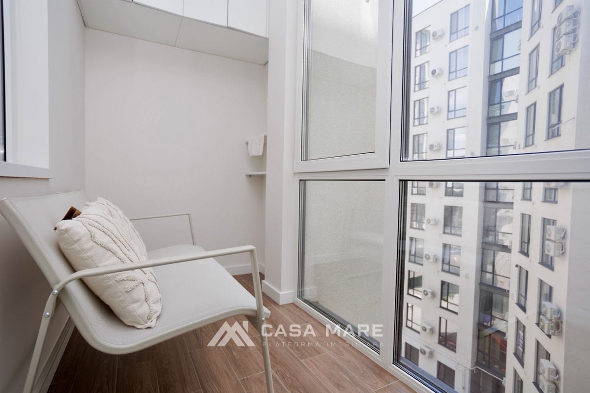 1-комнатная квартира, 46 м², Центр, Кишинёв 9