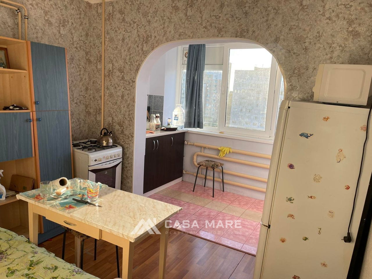1-комнатная квартира, 44 м², Чеканы, Кишинёв 3
