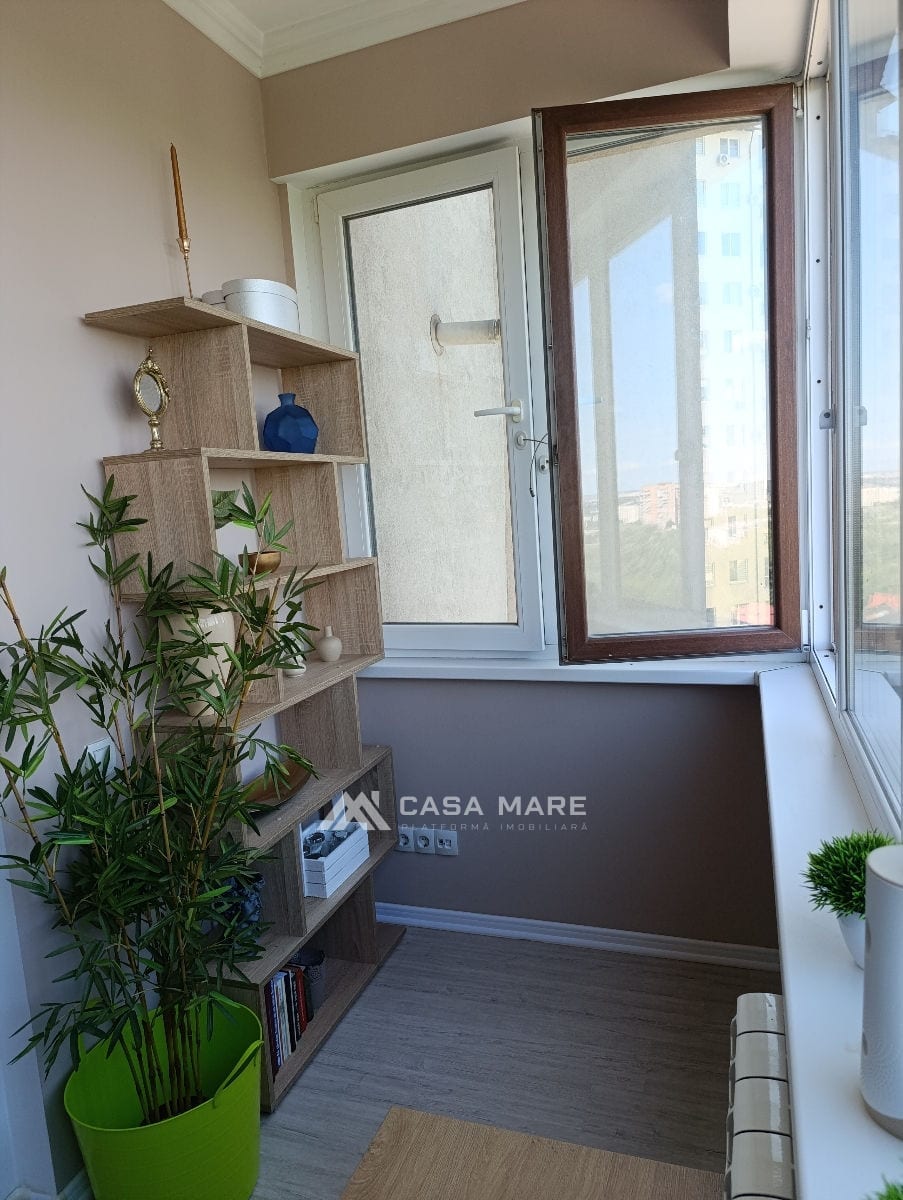 2-комнатная квартира, 80 м², Ботаника, Кишинёв 8