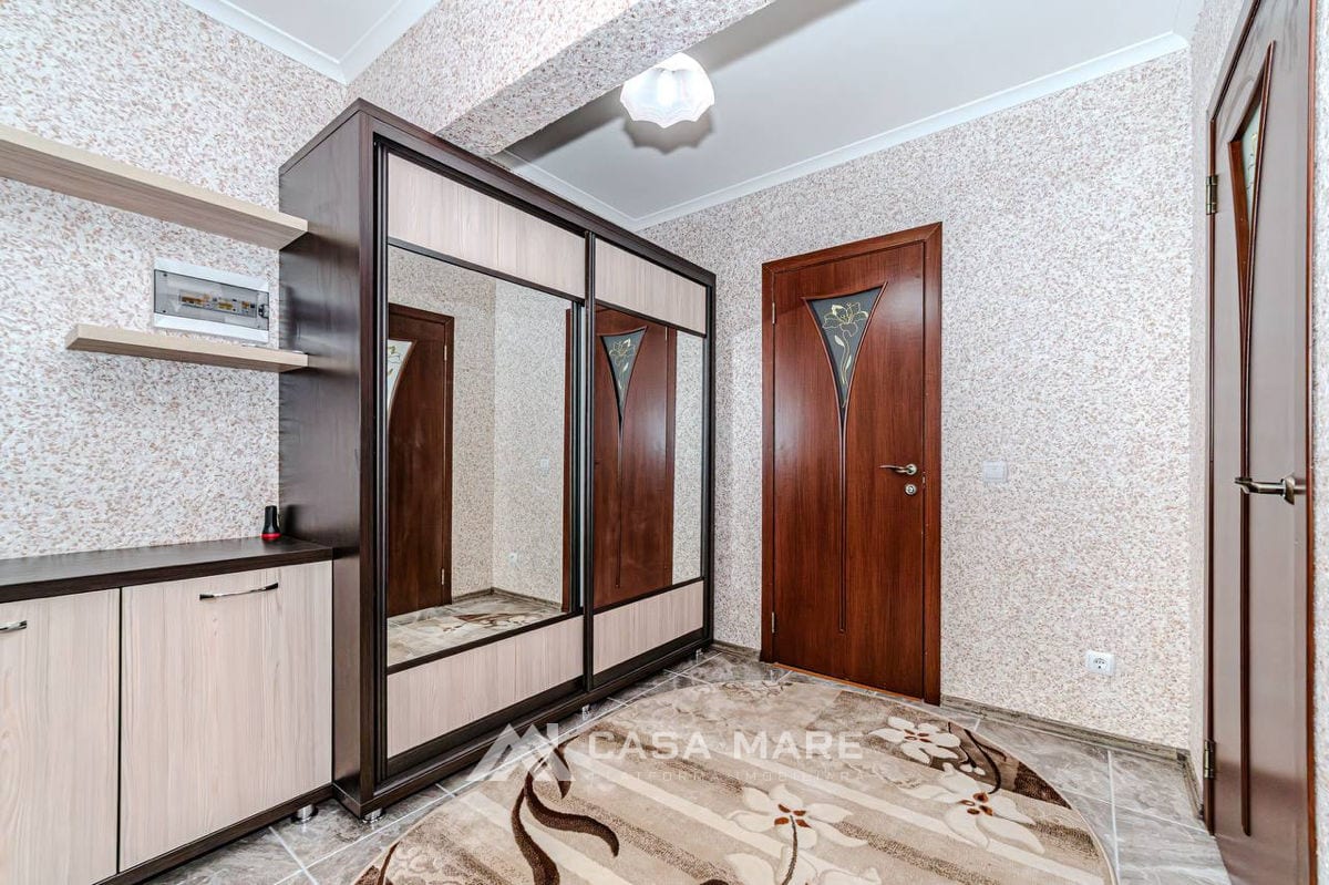 1-комнатная квартира, 47 м², Чеканы, Кишинёв 9
