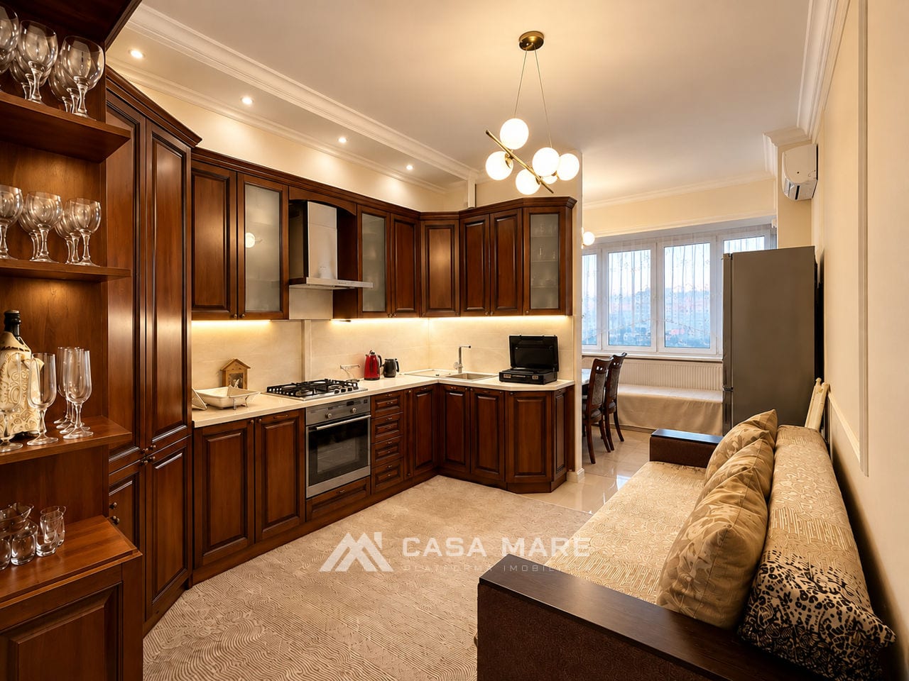 2-комнатная квартира, 87 м², Чеканы, Кишинёв 1