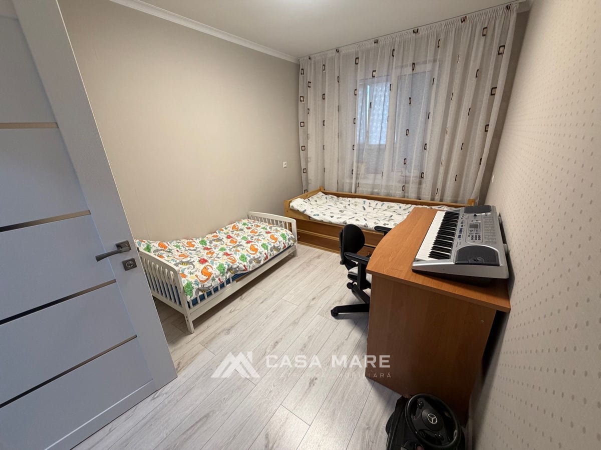 3-комнатная квартира, 73 м², Телецентр, Кишинёв 2