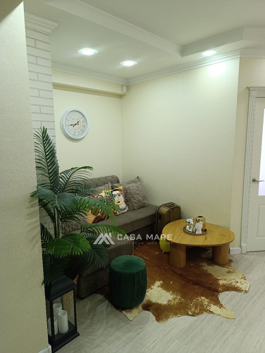 2-комнатная квартира, 80 м², Ботаника, Кишинёв 5