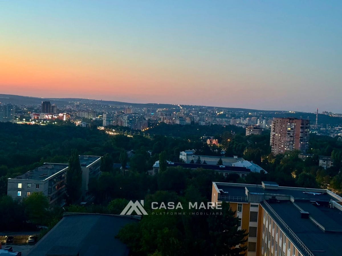 3-комнатная квартира, 100 м², Ботаника, Кишинёв 10