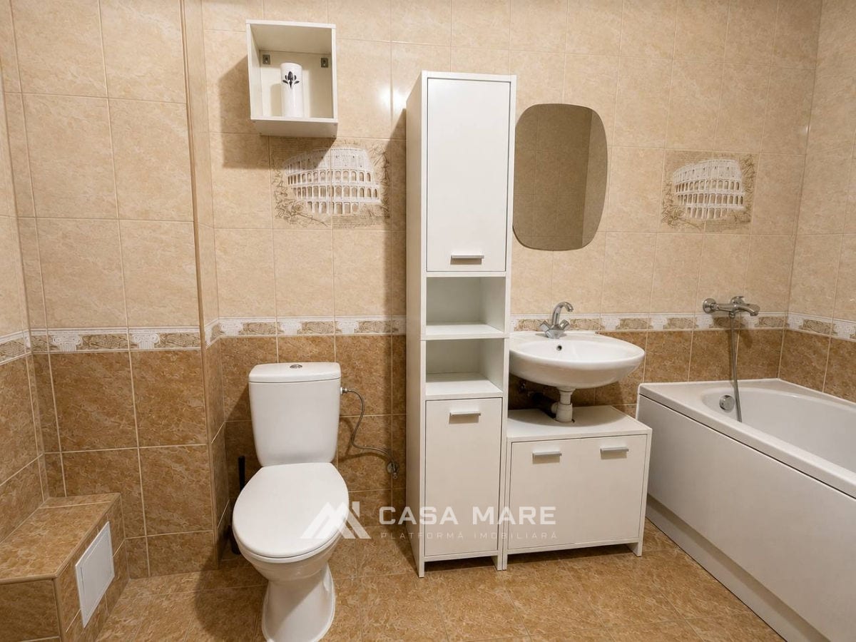 Apartament cu 2 camere, 71 m², Stăuceni 5