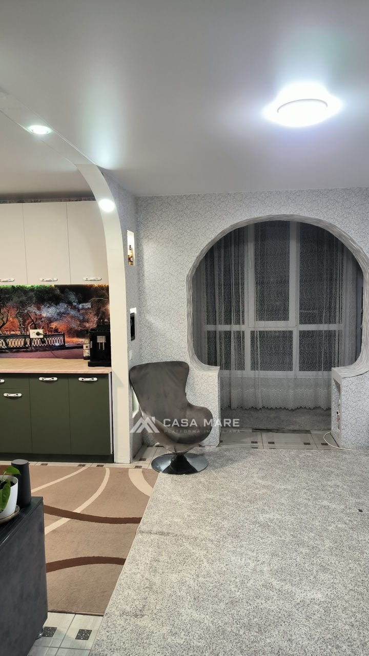 1-комнатная квартира, 52 м², Bălții Noi, Bălți 3