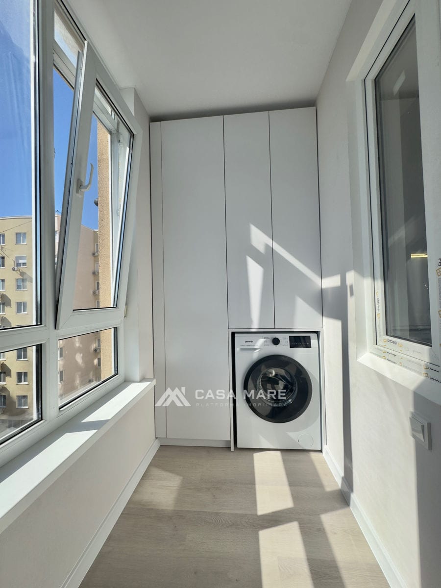 1-комнатная квартира, 46 м², Чеканы, Кишинёв 8