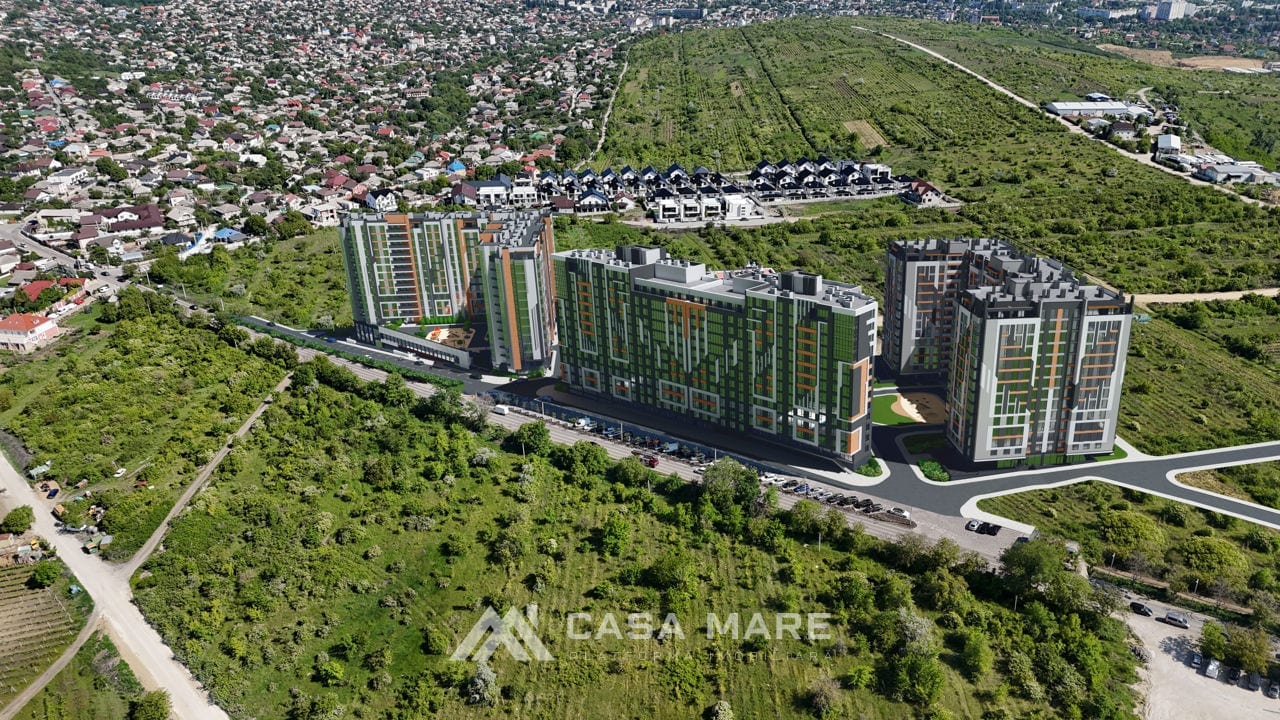 1-комнатная квартира, 45 м², Дурлешты 7