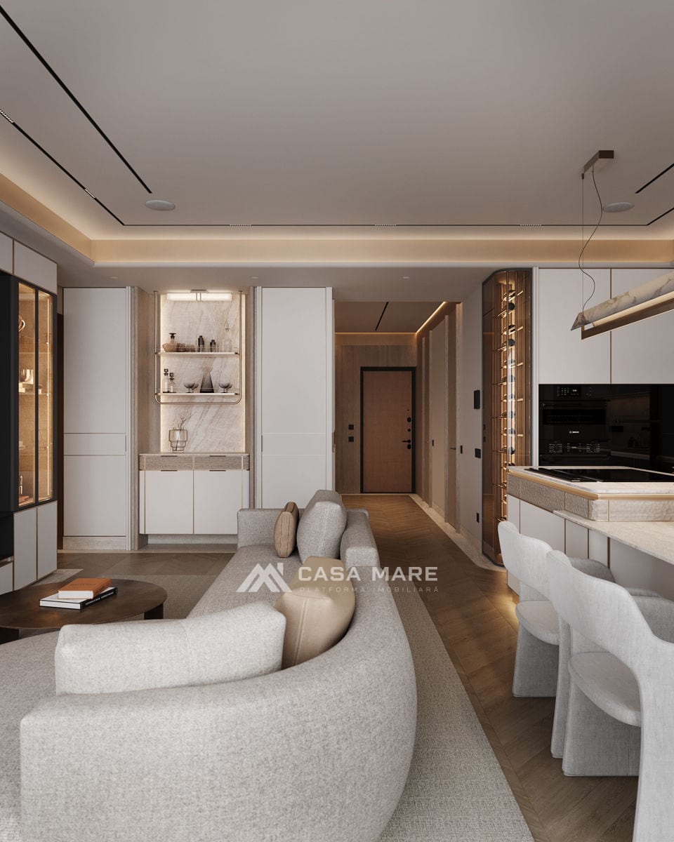 2-комнатная квартира, 92 м², Рышкановка, Кишинёв 3