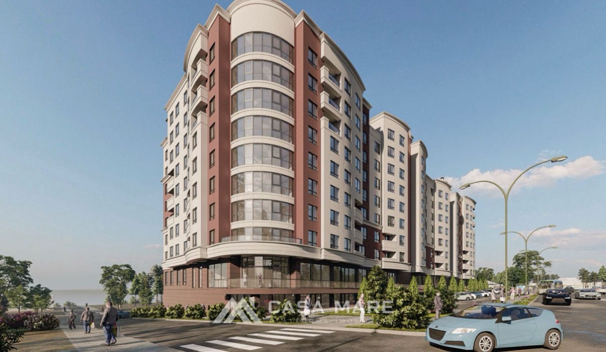 2-комнатная квартира, 59 м², Яловены 1