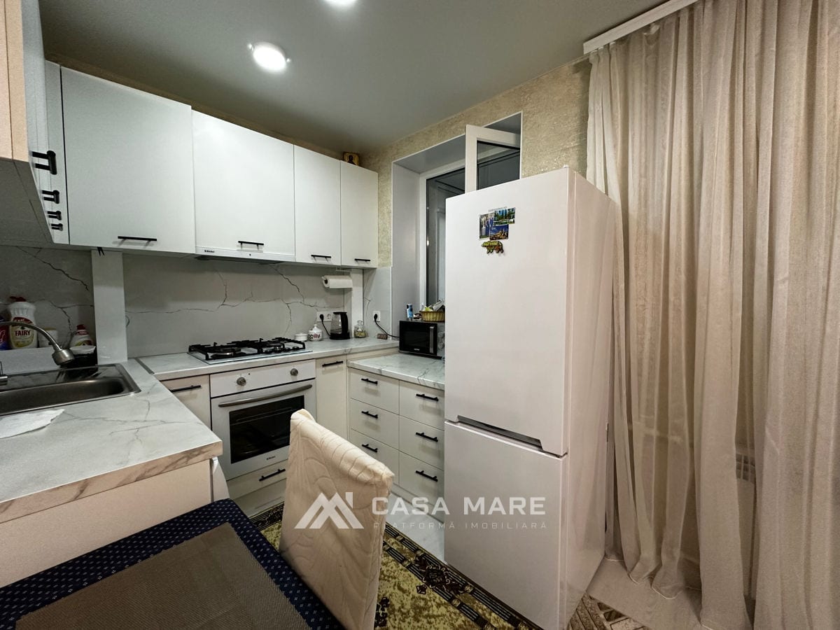 1-комнатная квартира, 45 м², Рышкановка, Кишинёв 4