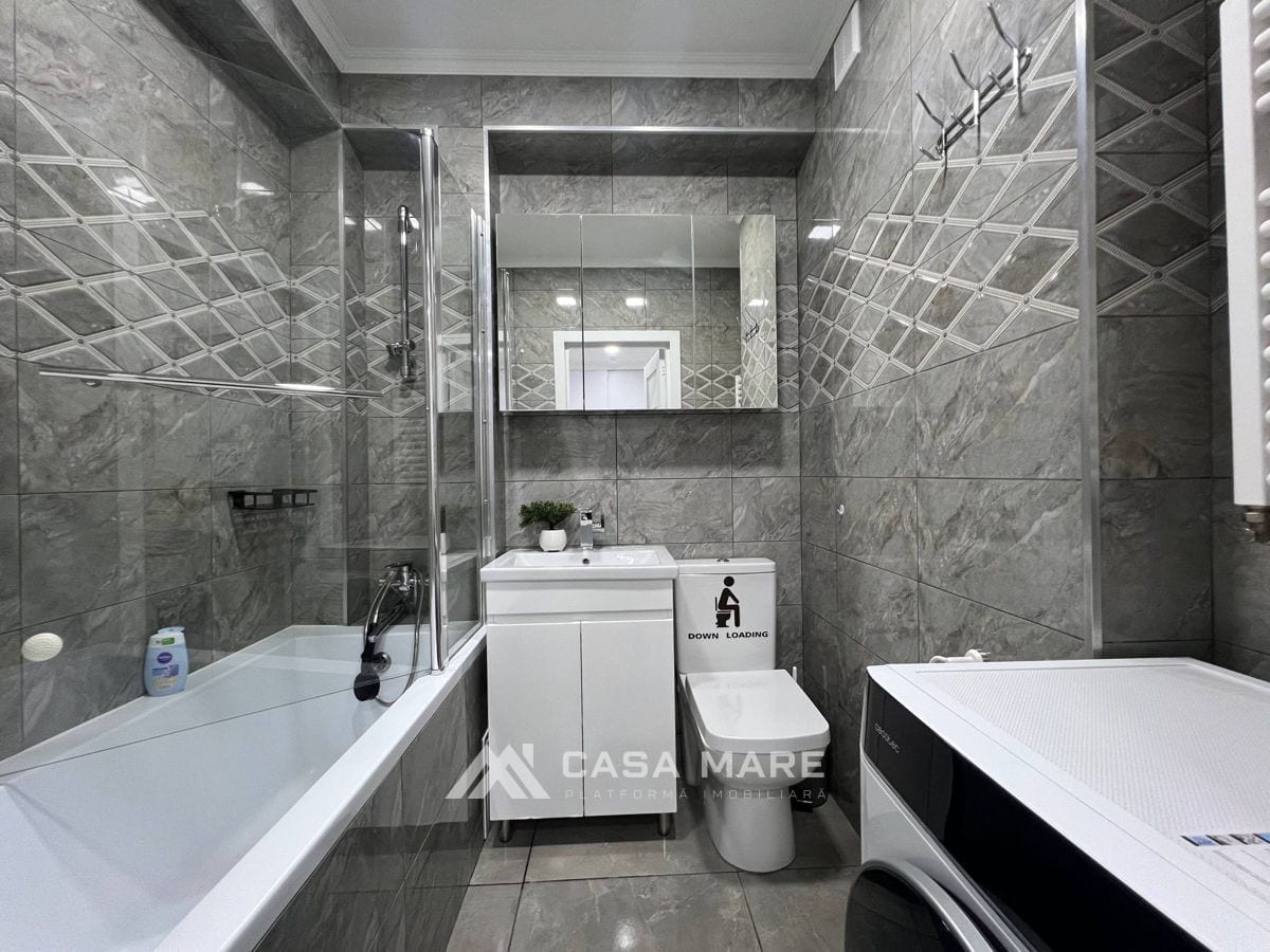 1-комнатная квартира, 49 м², Буюканы, Кишинёв 9