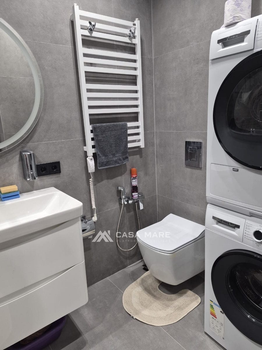 1-комнатная квартира, 47 м², Чеканы, Кишинёв 7