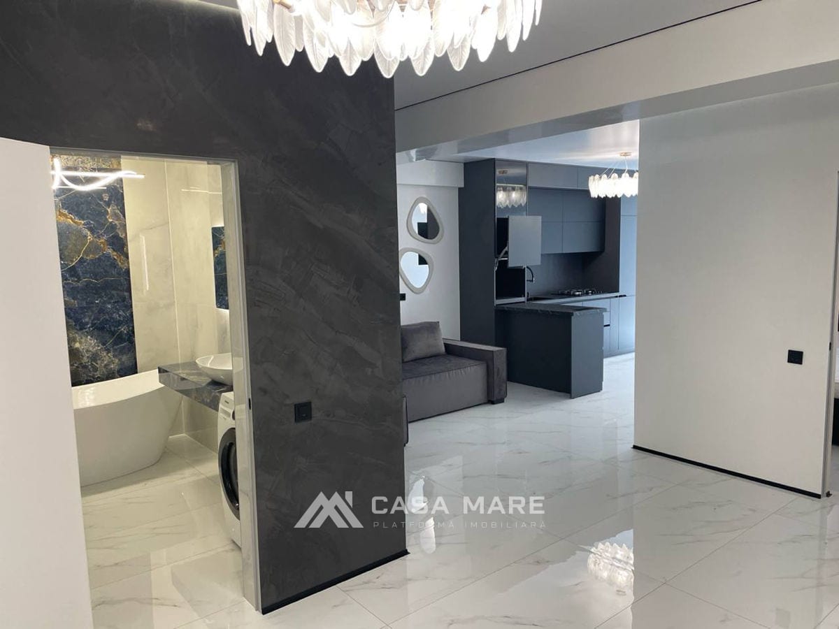 Apartament cu 1 cameră, 57 m², Sculeni, Chișinău 2