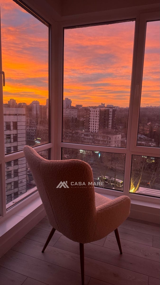 1-комнатная квартира, 54 м², Центр, Кишинёв 8