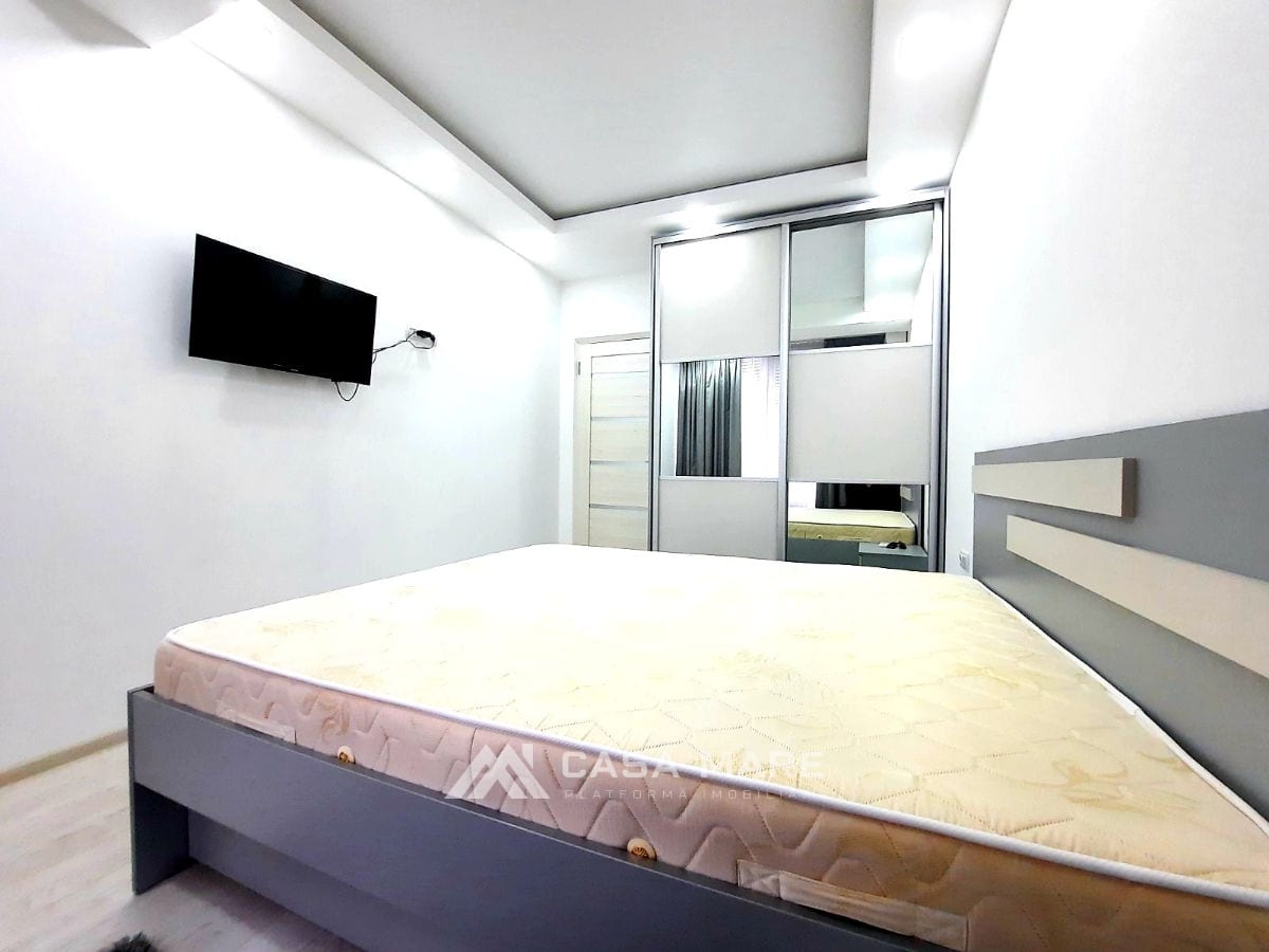 1-комнатная квартира, 50 м², Рышкановка, Кишинёв 4