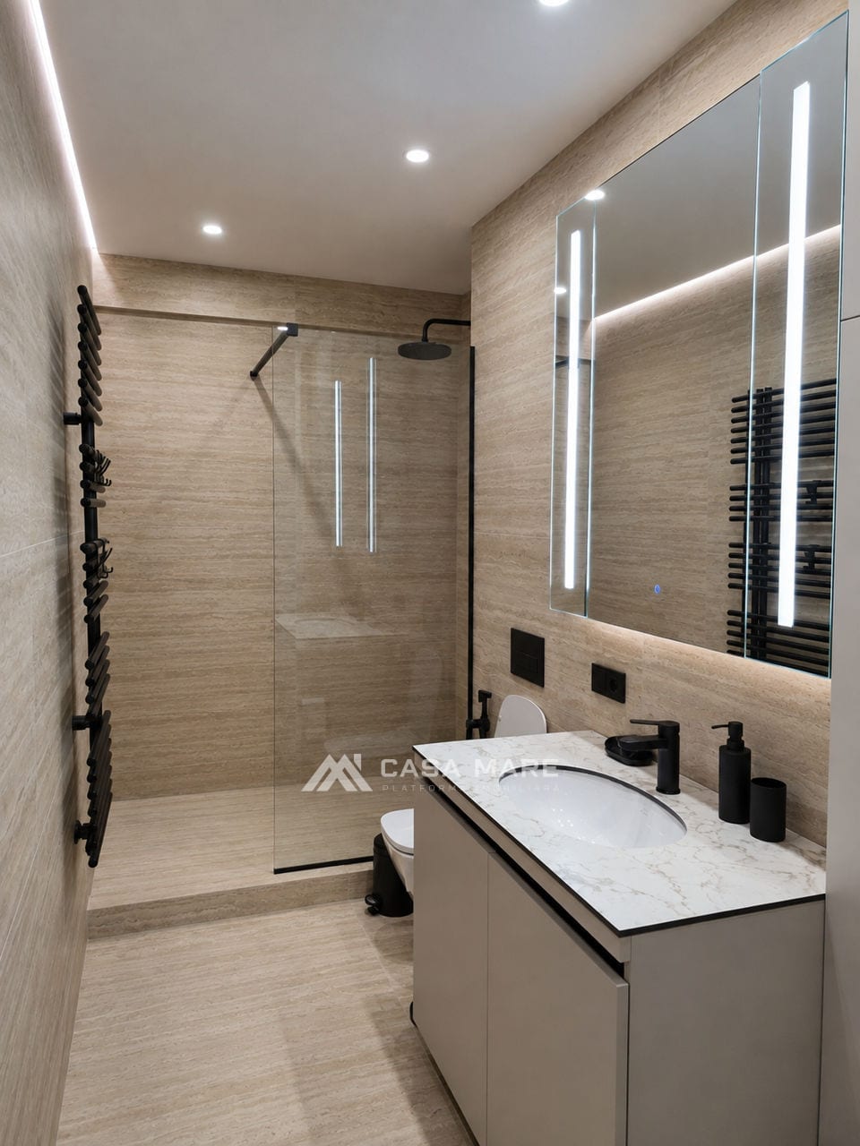 1-комнатная квартира, 56 м², Центр, Кишинёв 7