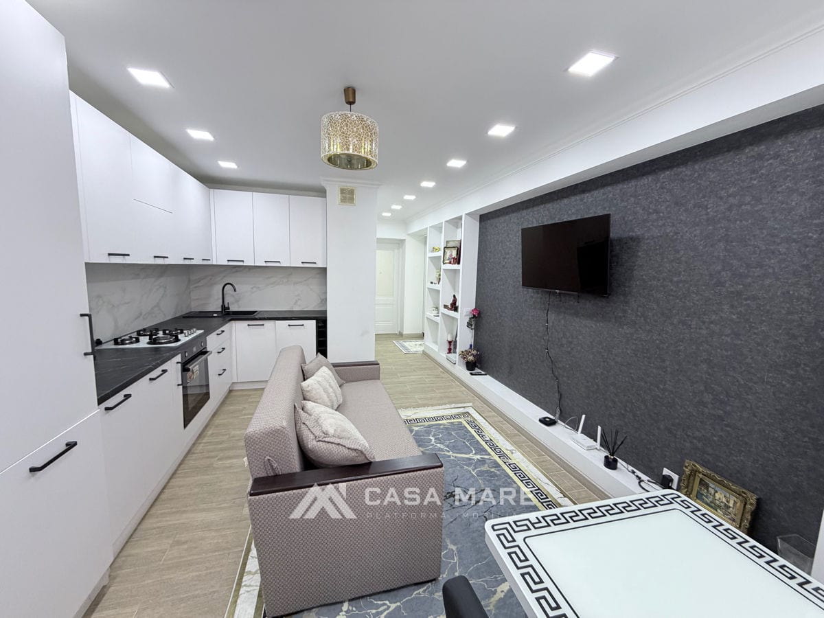 Apartament cu 2 camere, 54 m², Sculeni, Chișinău 4