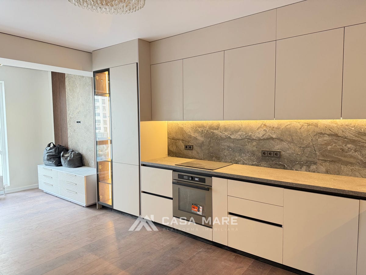 1-комнатная квартира, 53 м², Чеканы, Кишинёв 1