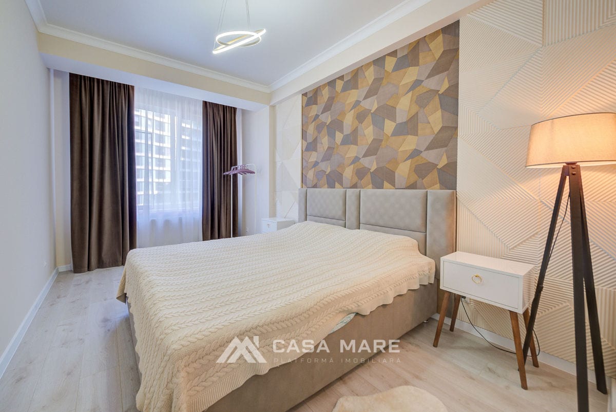 1-комнатная квартира, 50 м², Рышкановка, Кишинёв 1
