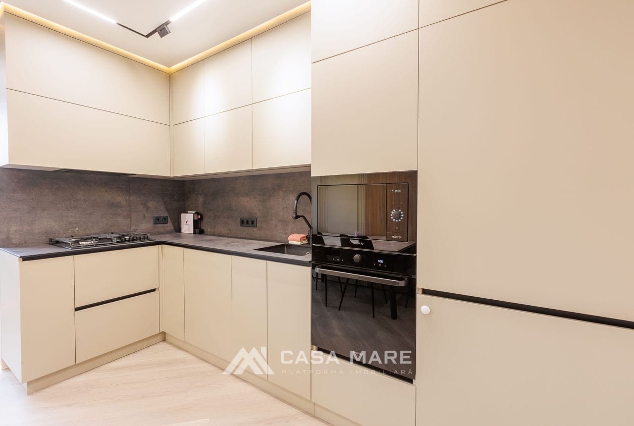 2-комнатная квартира, 78 м², Чеканы, Кишинёв 9
