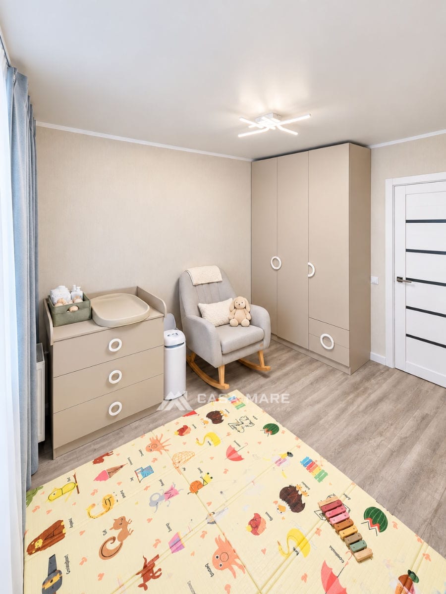 3-комнатная квартира, 84 м², Рышкановка, Кишинёв 4