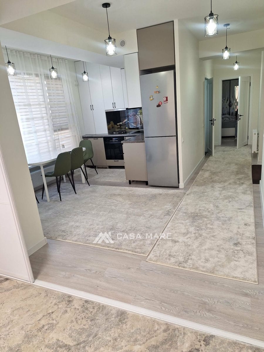 2-комнатная квартира, 68 м², Ботаника, Кишинёв 6