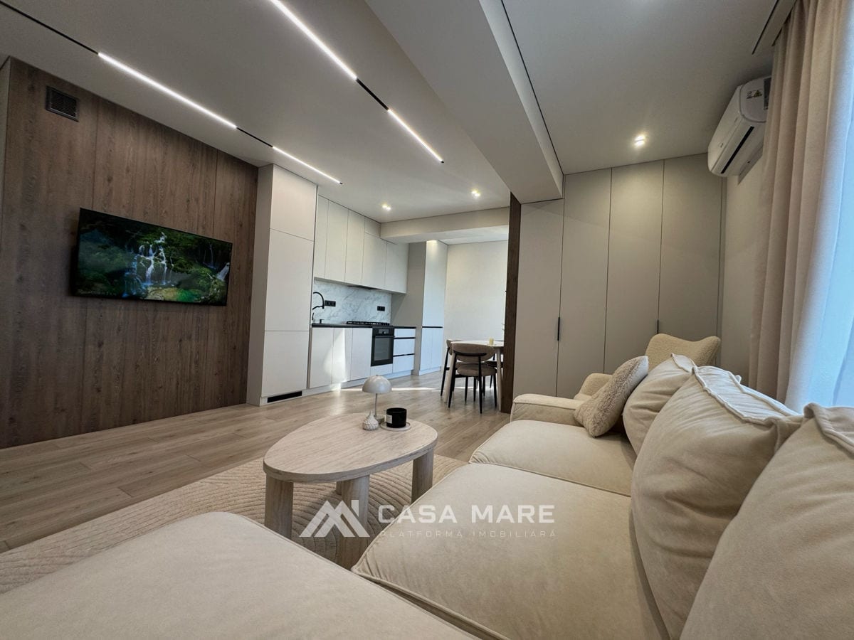 1-комнатная квартира, 54 м², Центр, Кишинёв 2