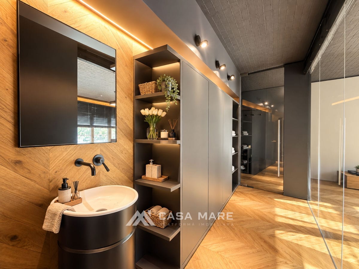 1-комнатная квартира, 73 м², Центр, Кишинёв 6