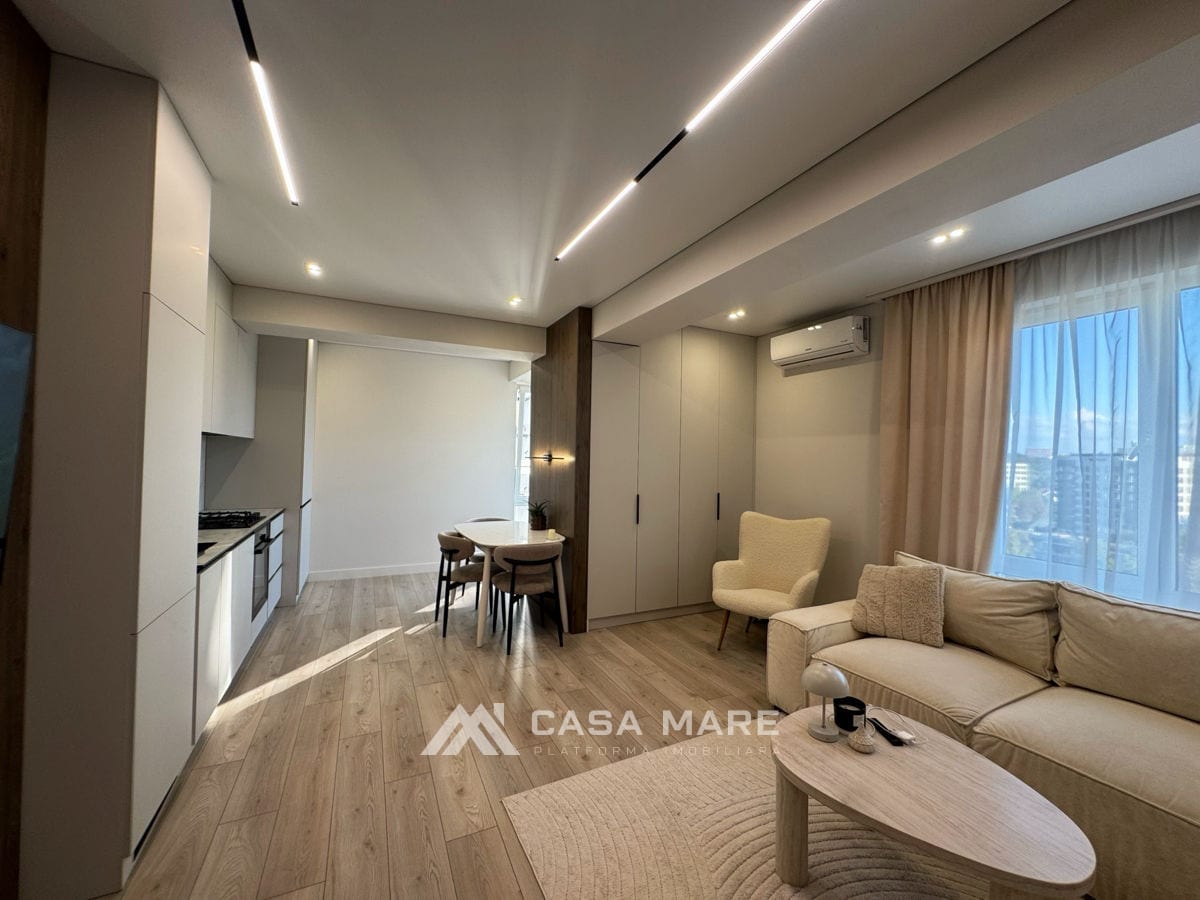 1-комнатная квартира, 54 м², Центр, Кишинёв 5